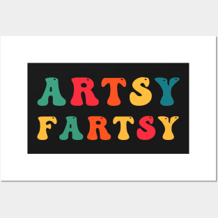 Artsy Fartsy Posters and Art